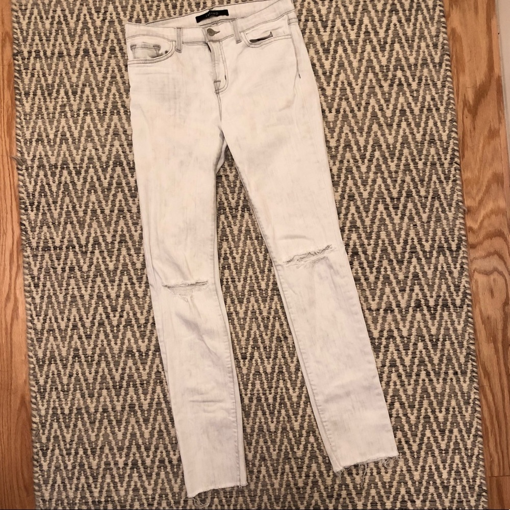 J brand distressed jeans